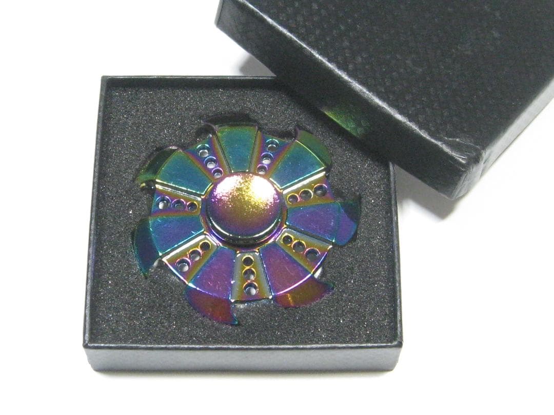 ５０個セット！ ハンドスピナー　レインボーカラー　景品　フリマ等に