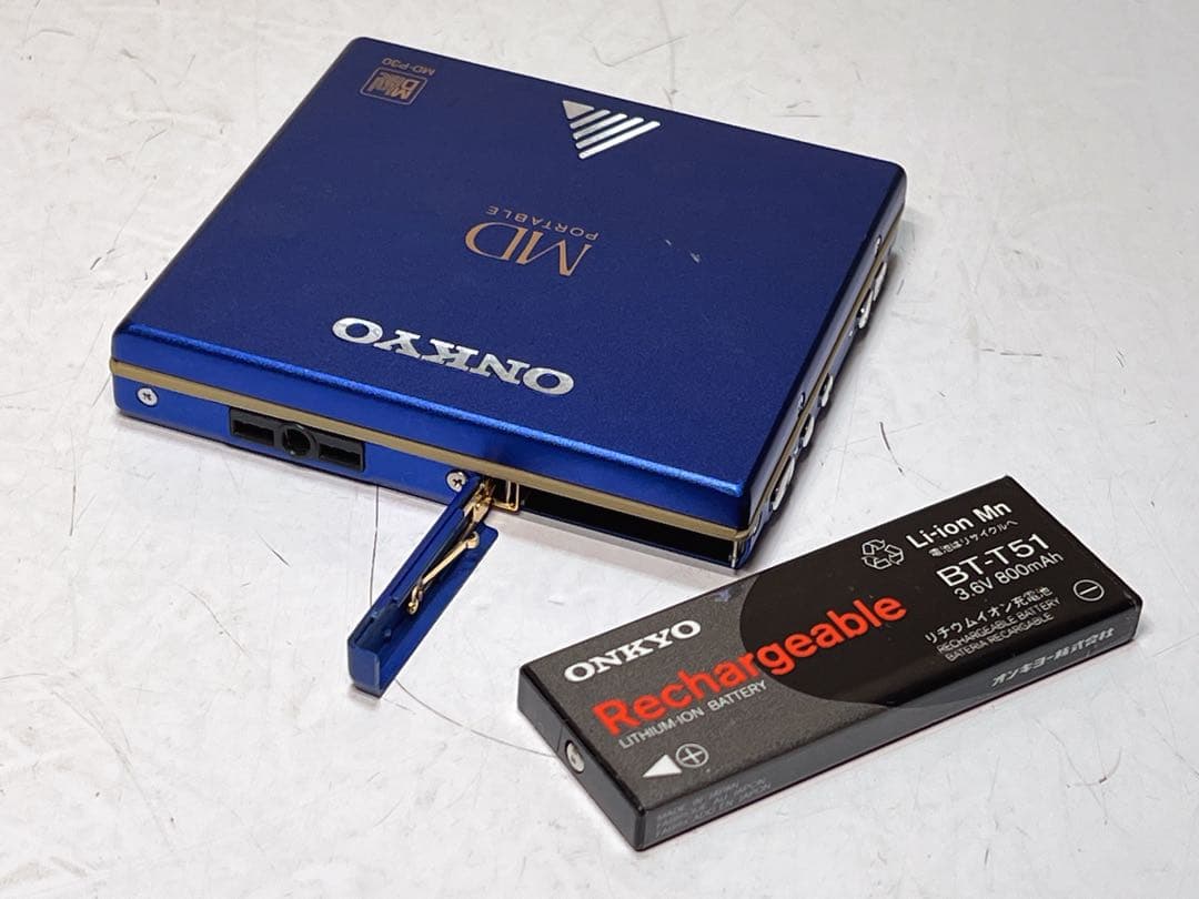 ONKYO MDプレーヤー MD-P30 ポータブル 外装極美品