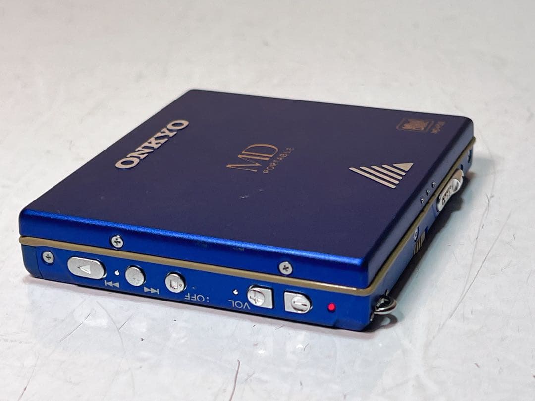 ONKYO MDプレーヤー MD-P30 ポータブル 外装極美品