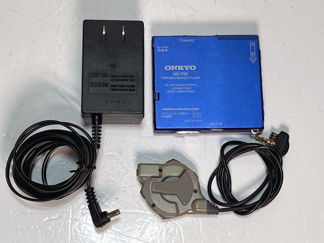 ONKYO MDプレーヤー MD-P30 ポータブル 外装極美品