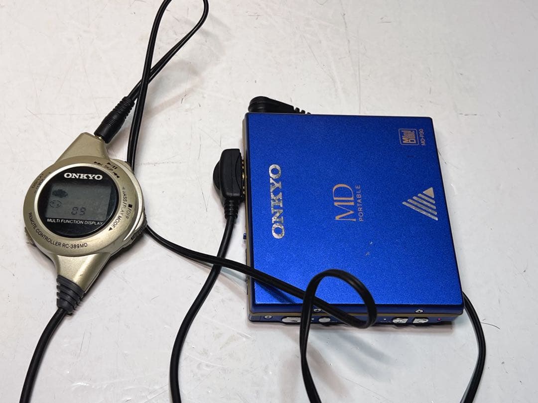 ONKYO MDプレーヤー MD-P30 ポータブル 外装極美品