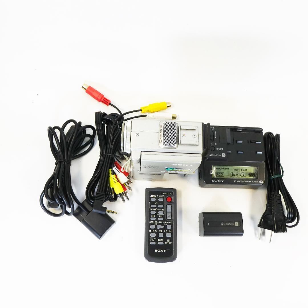 美品・動作品 ソニー DCR-PC1 MiniDVビデオカメラ ダビングに最適