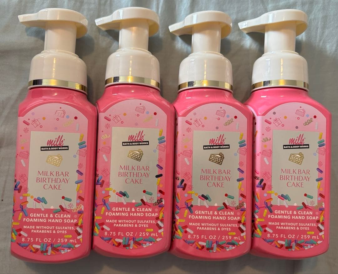 【ミルクバー　バースデーケーキ】Bath&bodyworks ハンドソープ