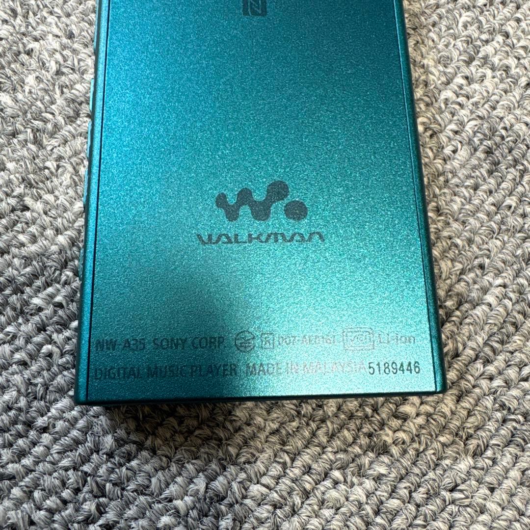 nw-a35 ソニー　ウォークマン　ジャンク品　充電コード　カバー付き
