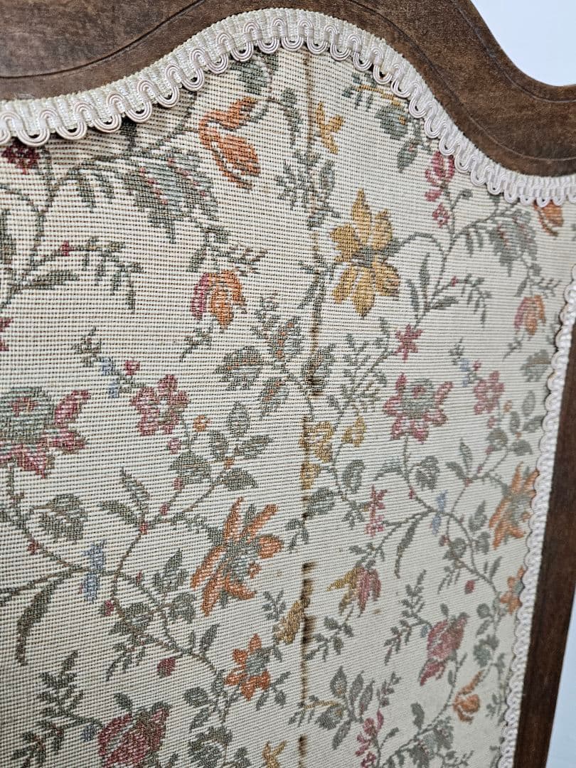 France antique ファイヤースクリーン ゴブラン織り プチポワン