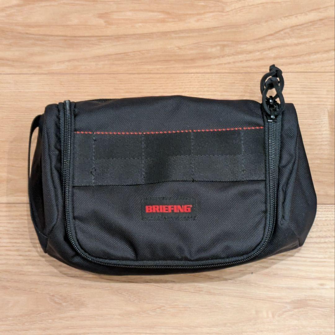 【極美品】BRIEFING BOX POUCH AIR (BLACK)