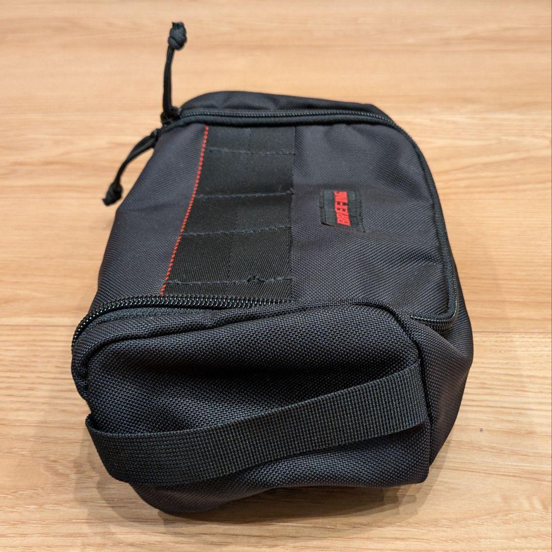 【極美品】BRIEFING BOX POUCH AIR (BLACK)