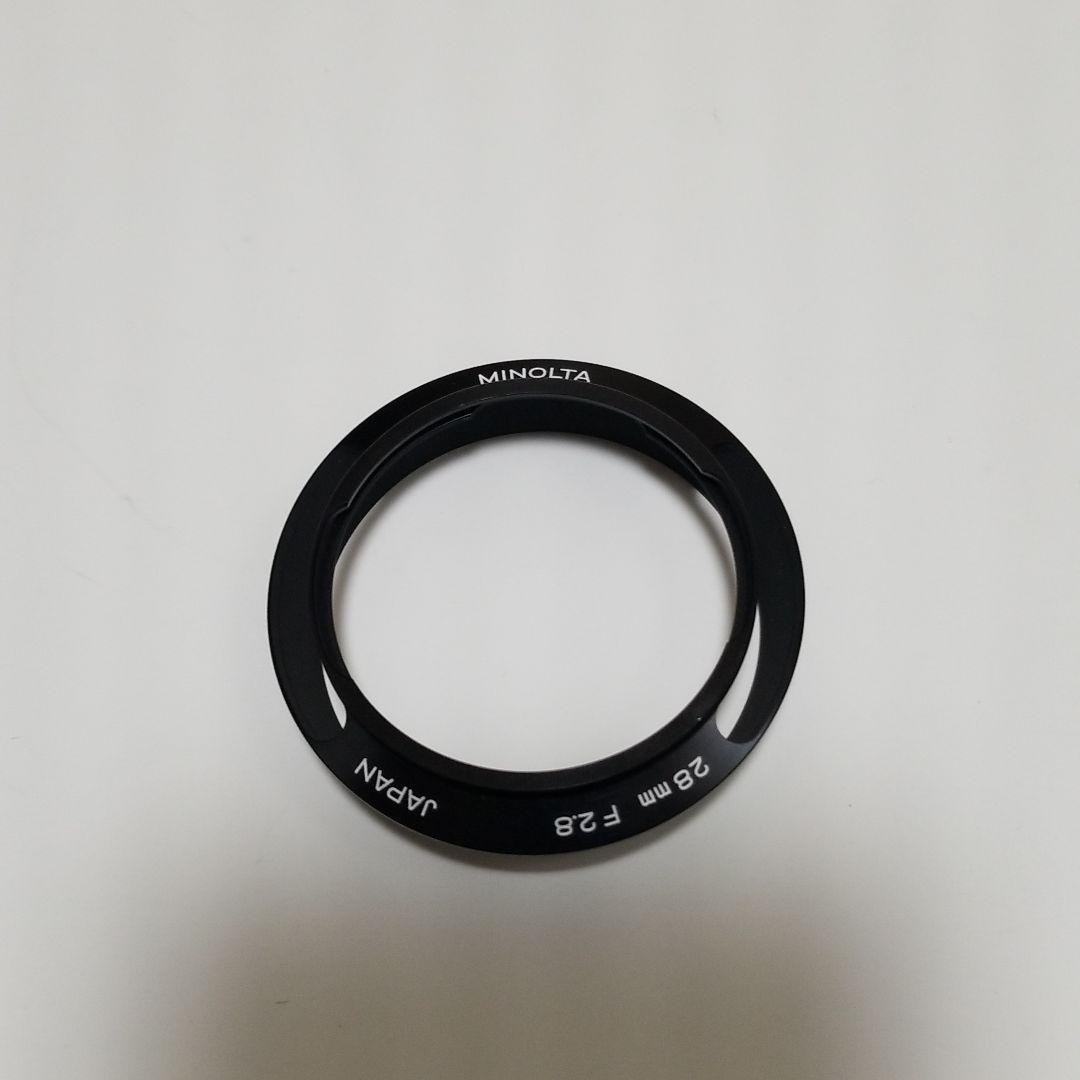 その他 Minolta Lens shade cle 28/2.8
