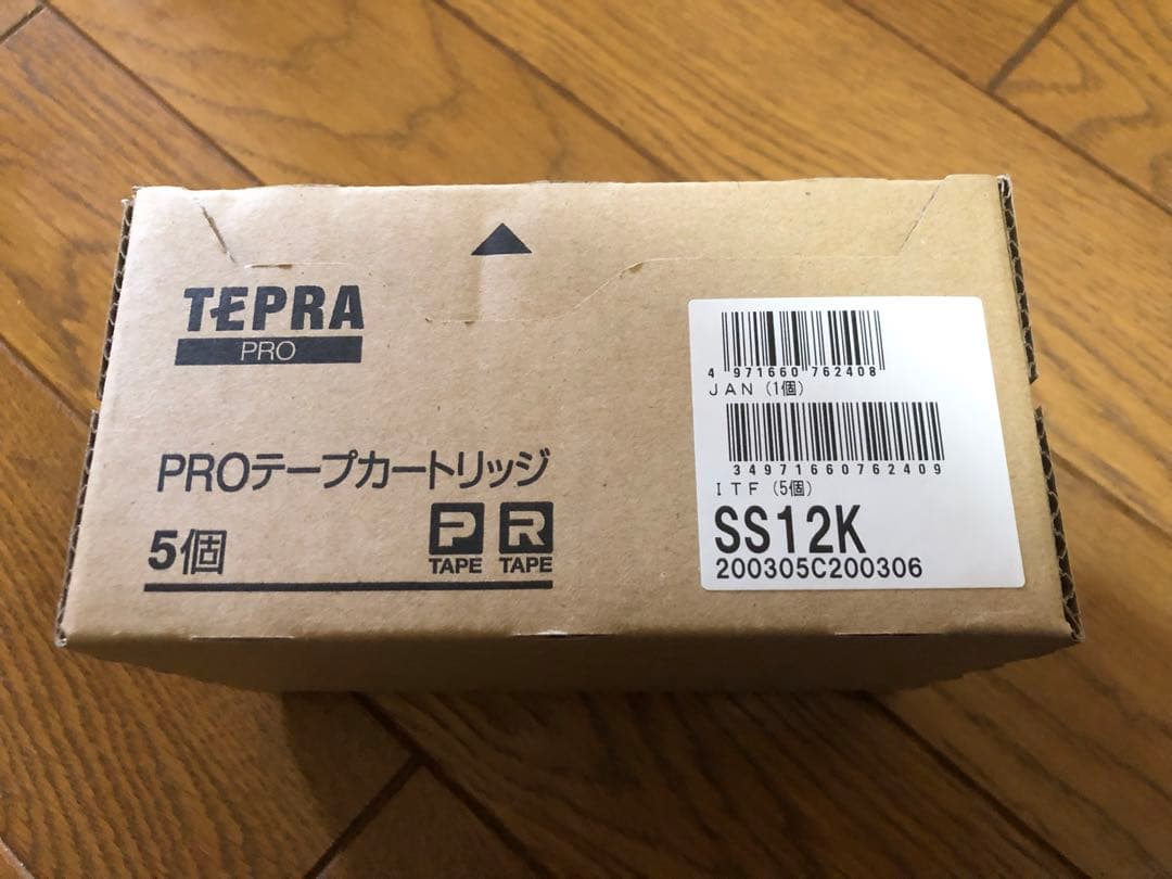 新品 未開封 TEPRA PRO 12mm 9mm テープ⑩