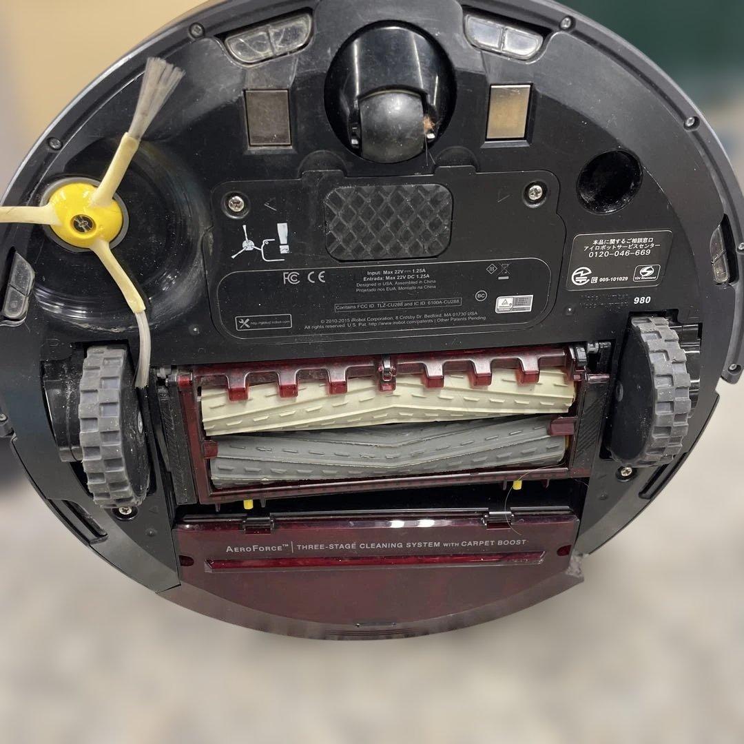 iRobot Roomba 980 ロボット掃除機 本体 生活家電 ブラック格安