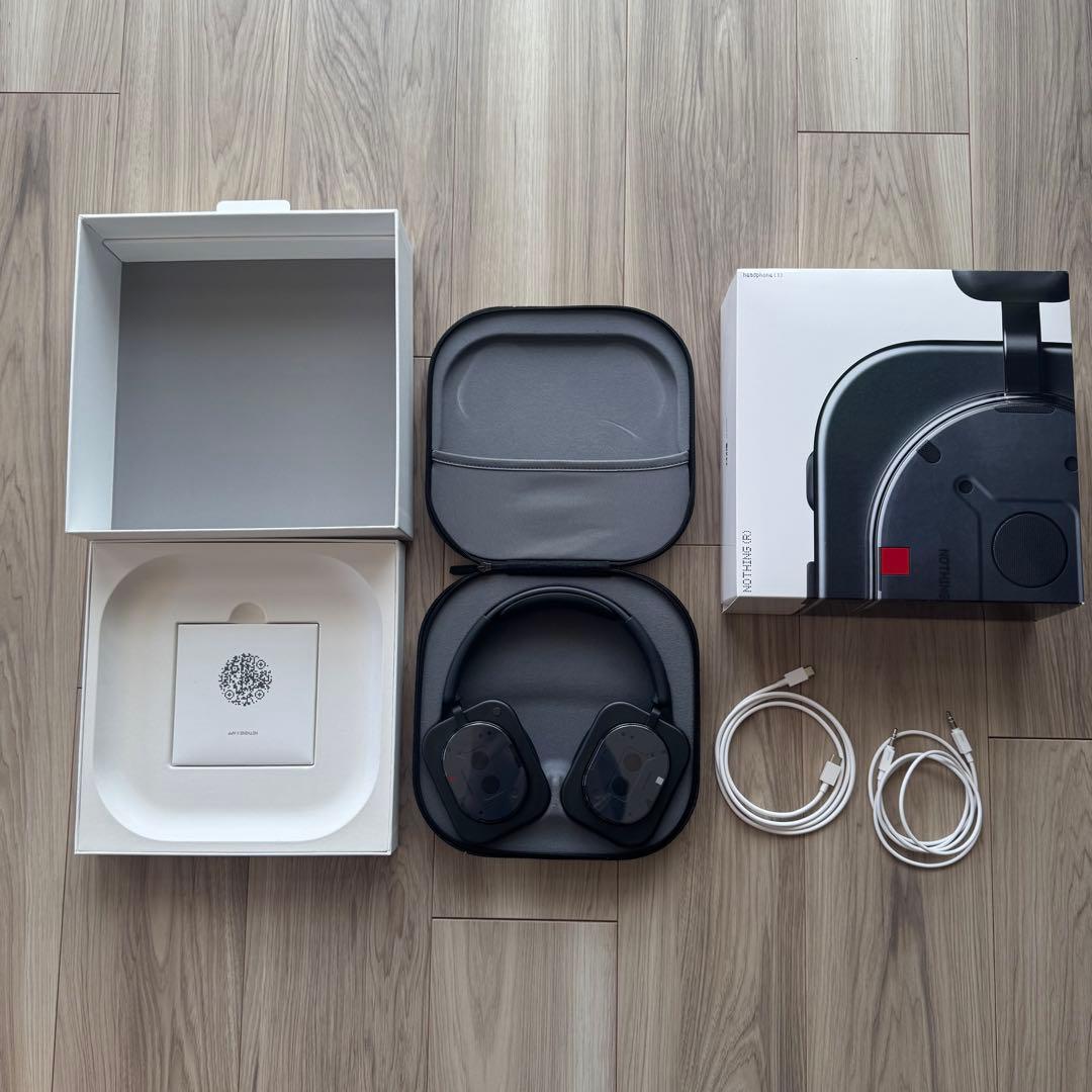 未使用【Nothing】Nothing Headphone (1) black