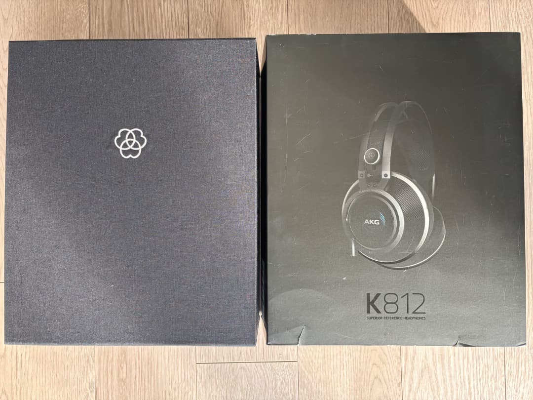 【ワンオーナー美品】AKG K812-Y3＋純正イヤーパッド（1万円相当）付き