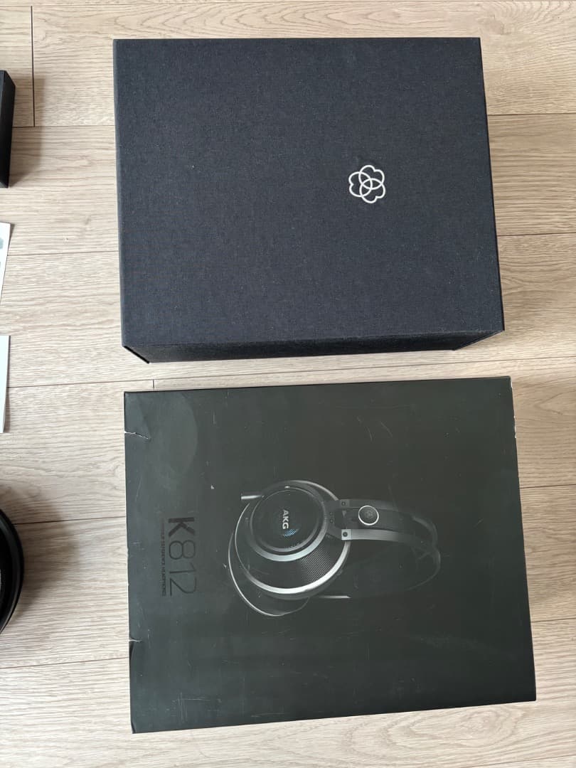 【ワンオーナー美品】AKG K812-Y3＋純正イヤーパッド（1万円相当）付き