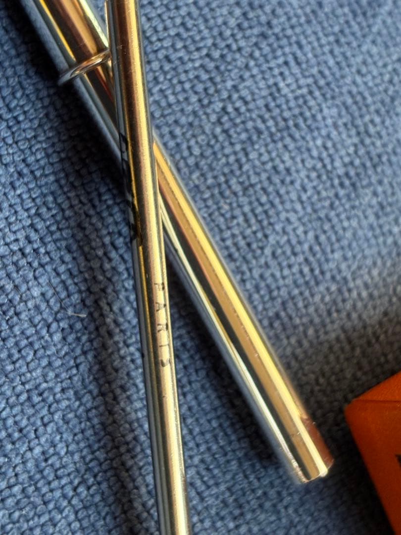 エルメス　アジェンダ手帳用シルバーボールペン