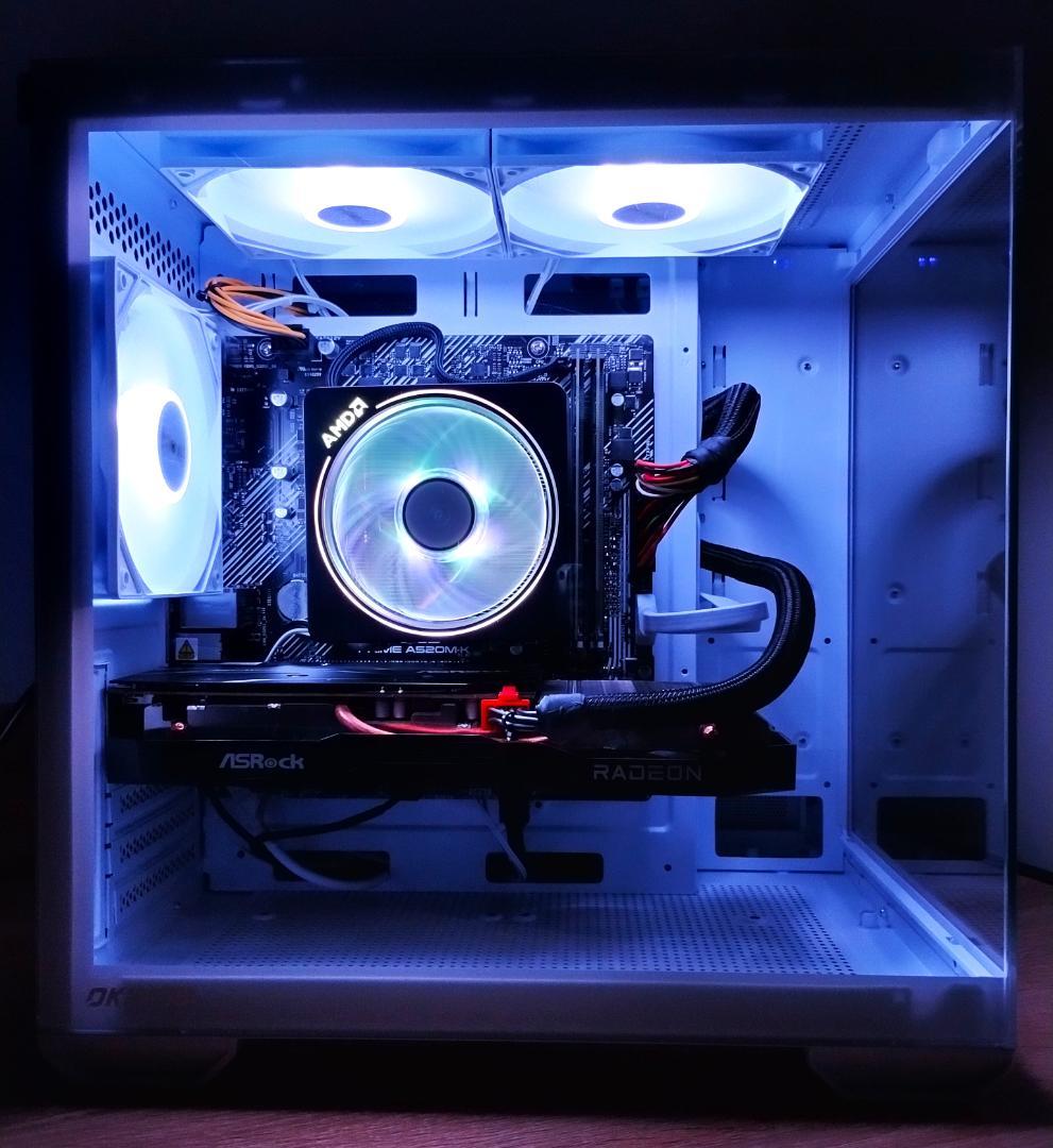 ゲーミングPC/Ryzen7 3700X/RX6600/メモリ16G/送料無料
