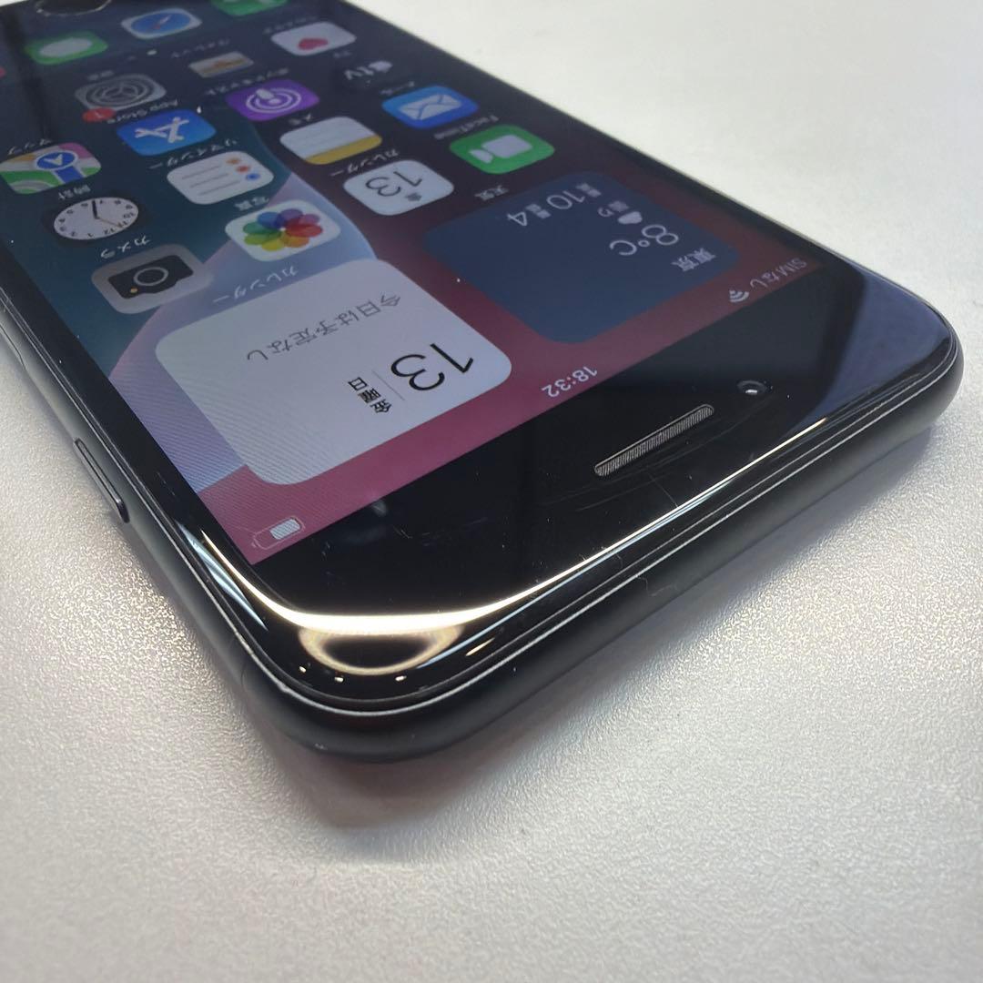 訳あり iPhone SE3 64GB ミッドナイト 91% 背面カケ小