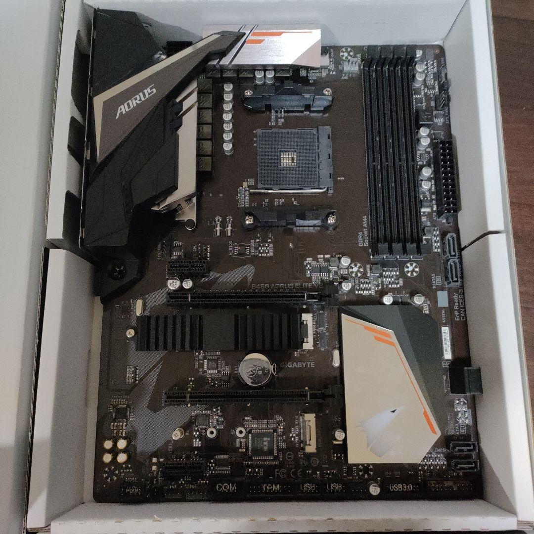 マザーボード GIGABYTE B450 AORUS ELITE V2