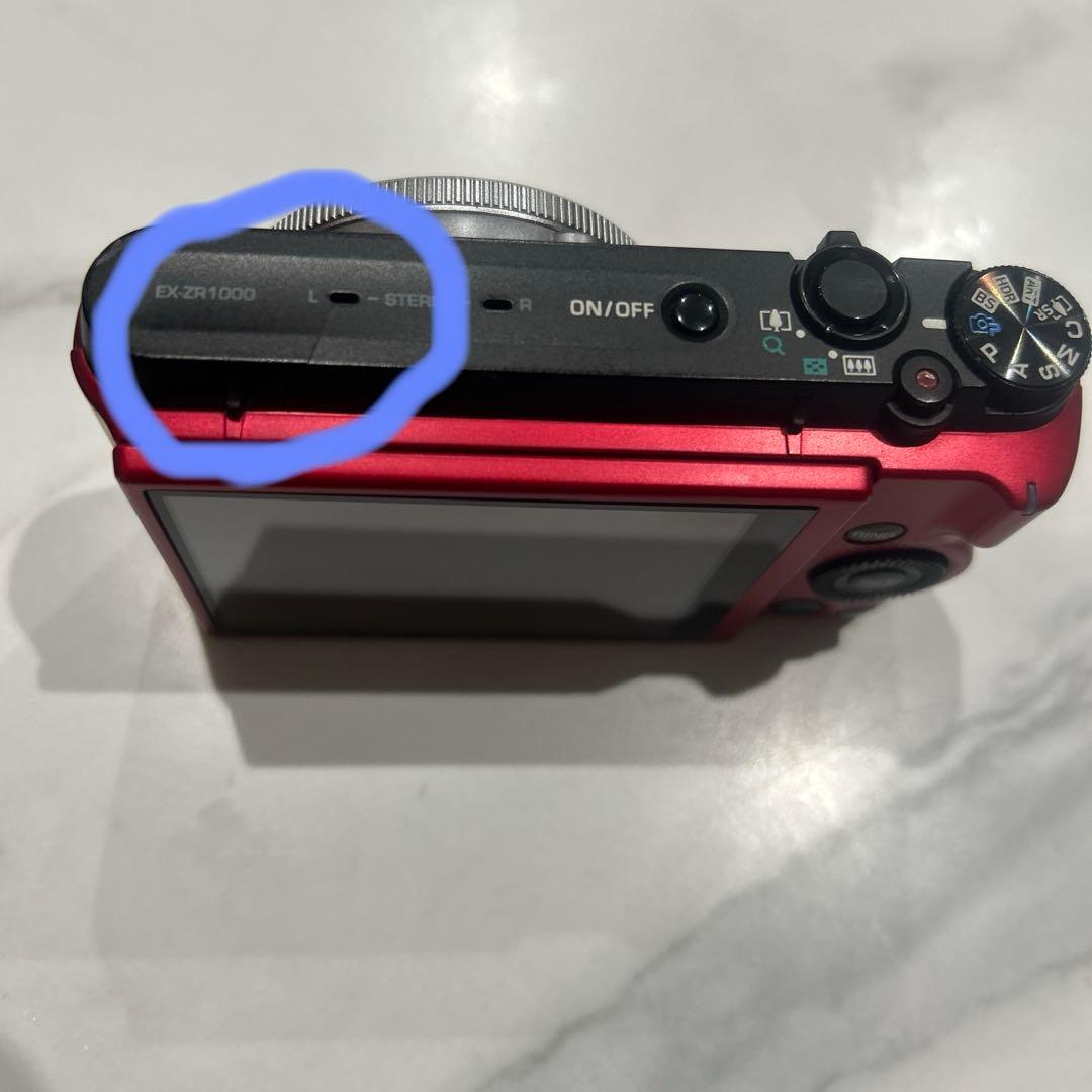 デジタルカメラ CASIO EX-ZR1000