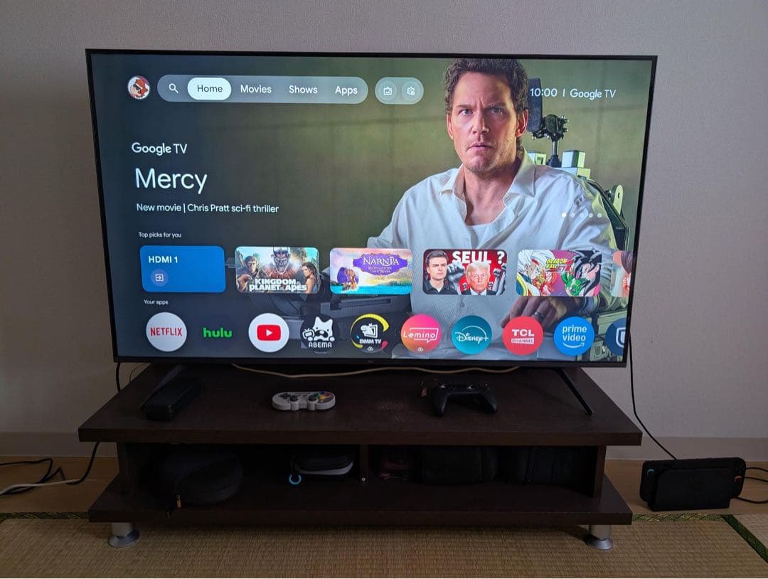 TCL 55C6K 55インチ 4Kスマート液晶テレビ