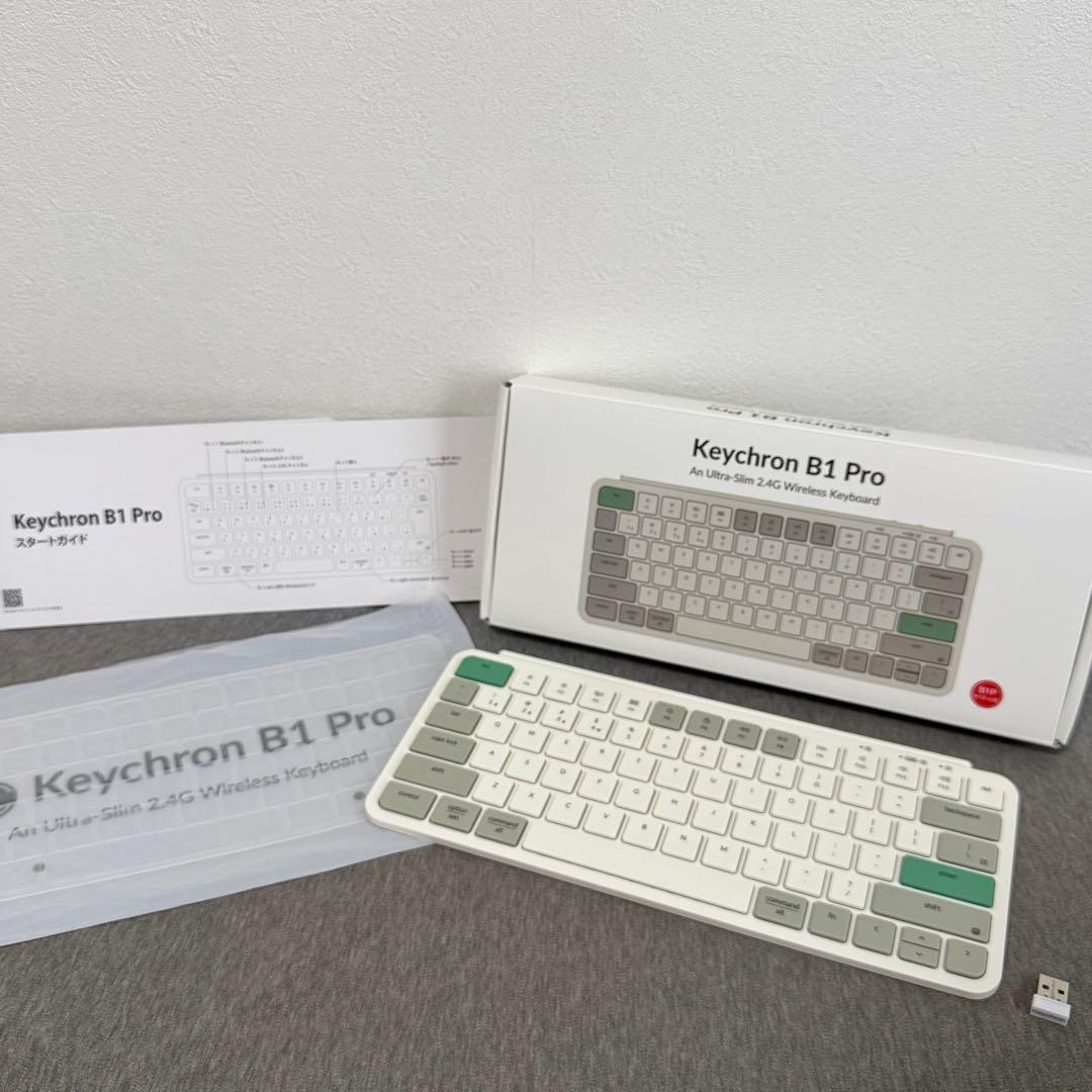 【極美品】Keychron B1 Pro ワイヤレスキーボード US配列