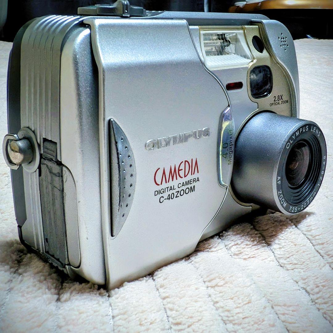 Olympus C-40ZOOM デジタルカメラ 防水ケース・新品エネループ付き