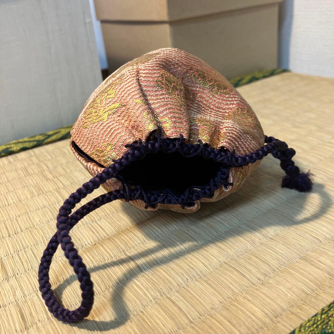 骨董品　茶道具　茄子茶入　自作桐箱　紙箱　S2456TI