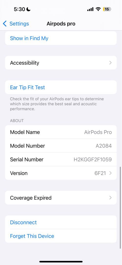 AirPods Pro 本体 正規品 除菌済 動作確認済