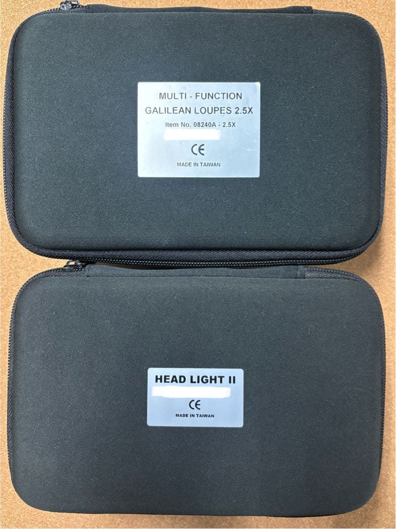 歯科用 ガリレアンルーペ 2.5倍 LEDセット 使用感あり