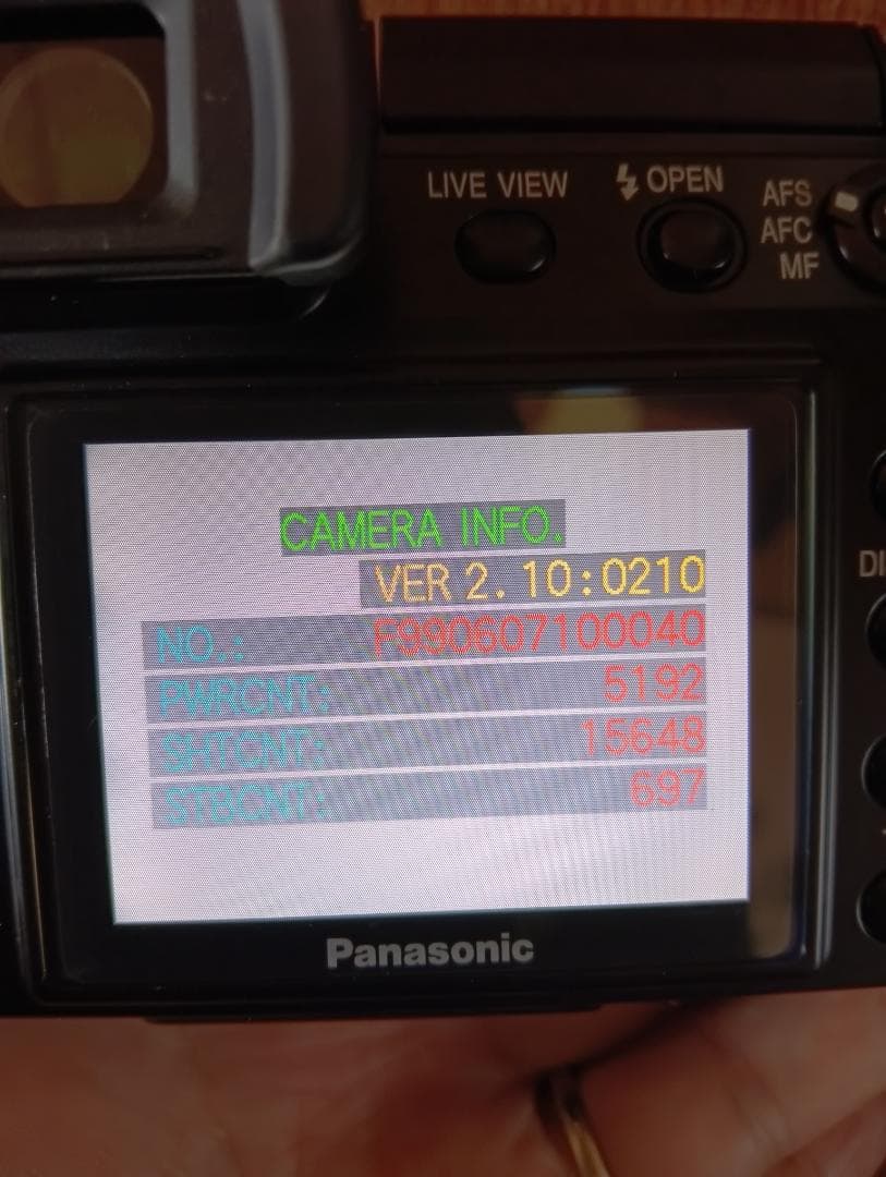 Panasonic LUMIX DMC-L1 動作確認済み