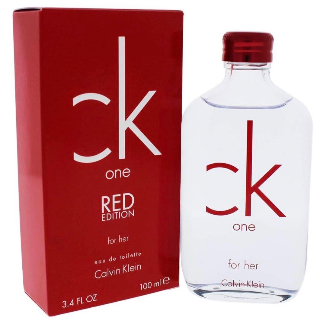 新品　カルバンクライン 香水 CK ONE RED FOR HER 100ml