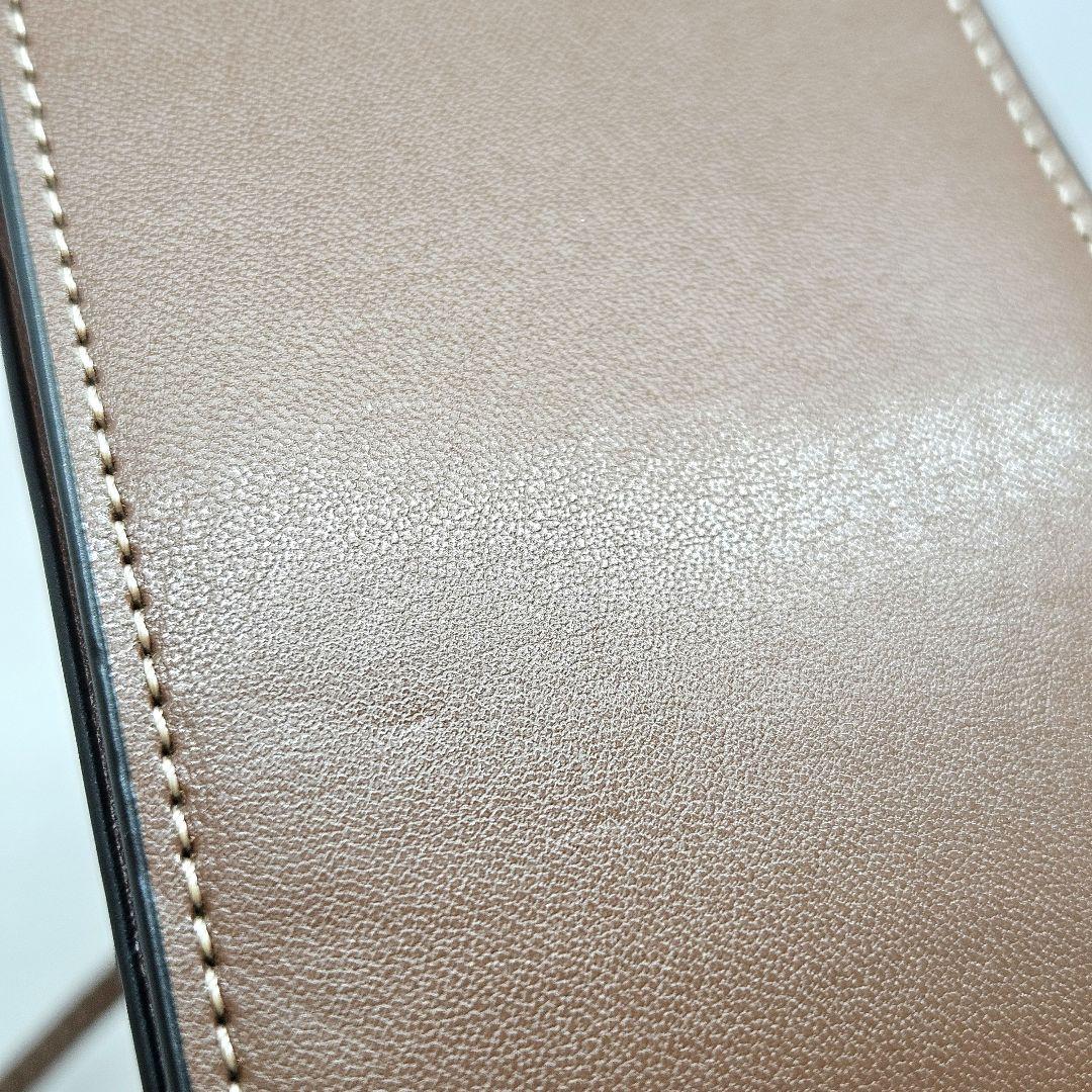 CELINE　セリーヌ　サングラスケース　眼鏡ケース　小物入れ　ブラウン　レザー