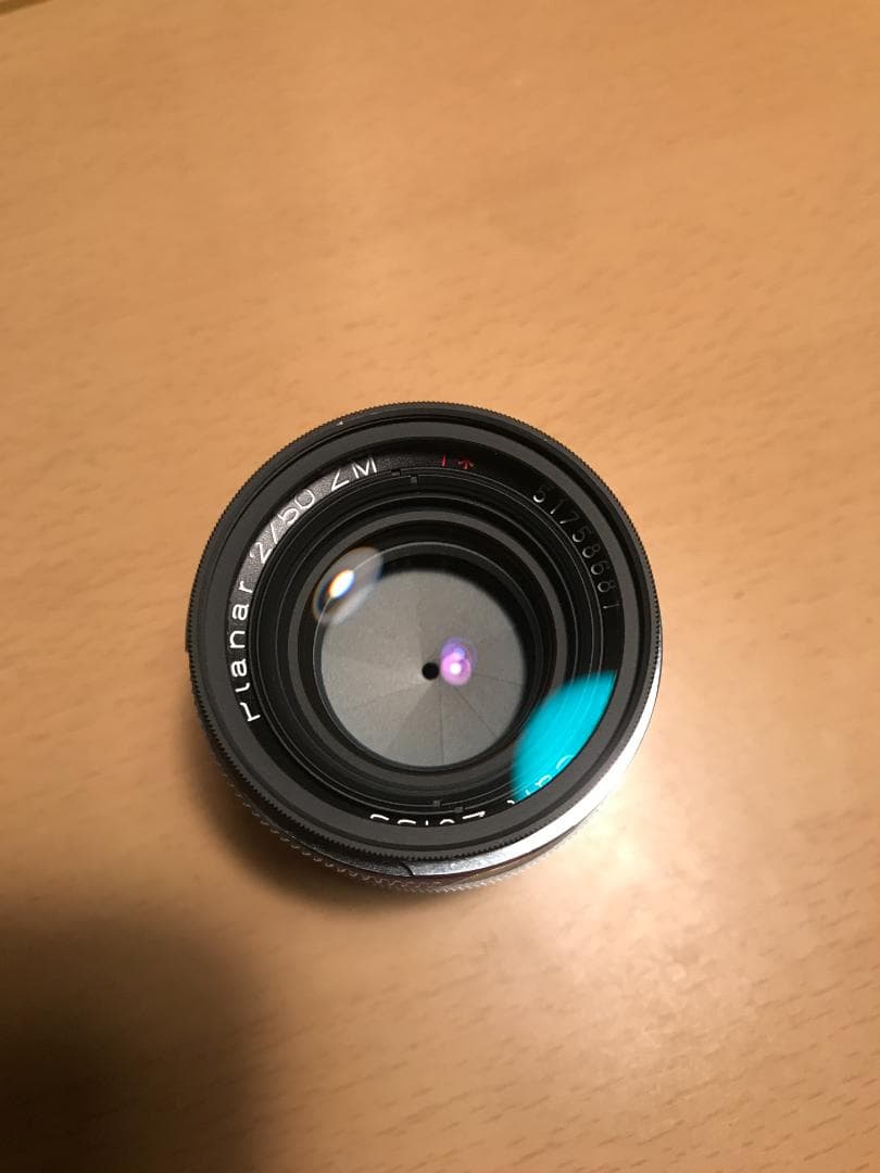 【極上品】Carl Zeiss Planar 50mm f2 Mマウントレンズ