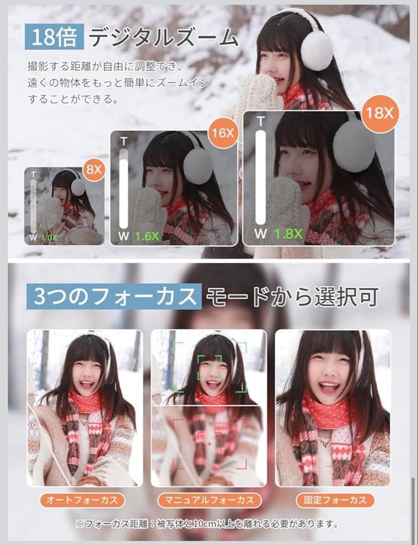 【新品未開封】8K Ultra HD デジタルカメラ 88メガピクセル