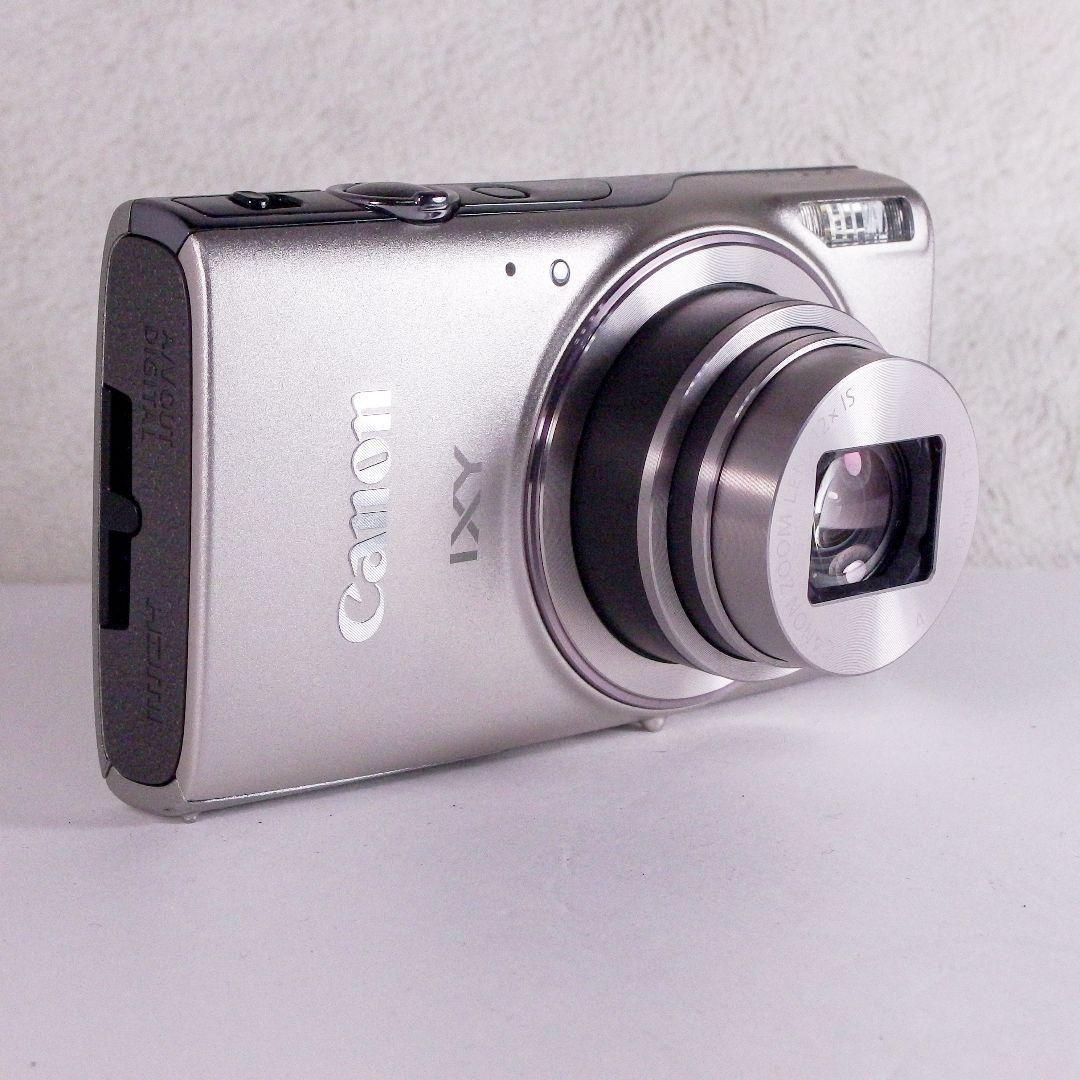 完動極上美品 キヤノン Canon イクシ IXY 650 シルバー 動作確認済