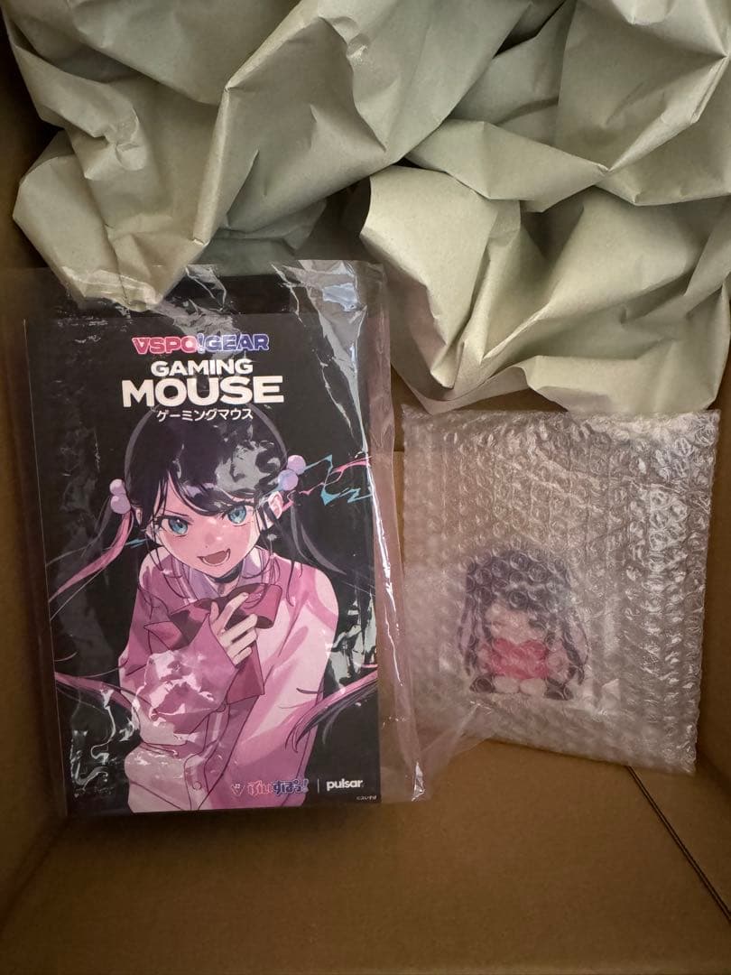 ぶいすぽっ! VSPO! GEAR ゲーミングマウス 花芽なずな