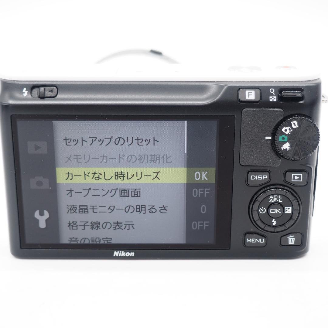 Nikon ミラーレス一眼 Nikon 1 J1 ミラーレス一眼 ホワイト