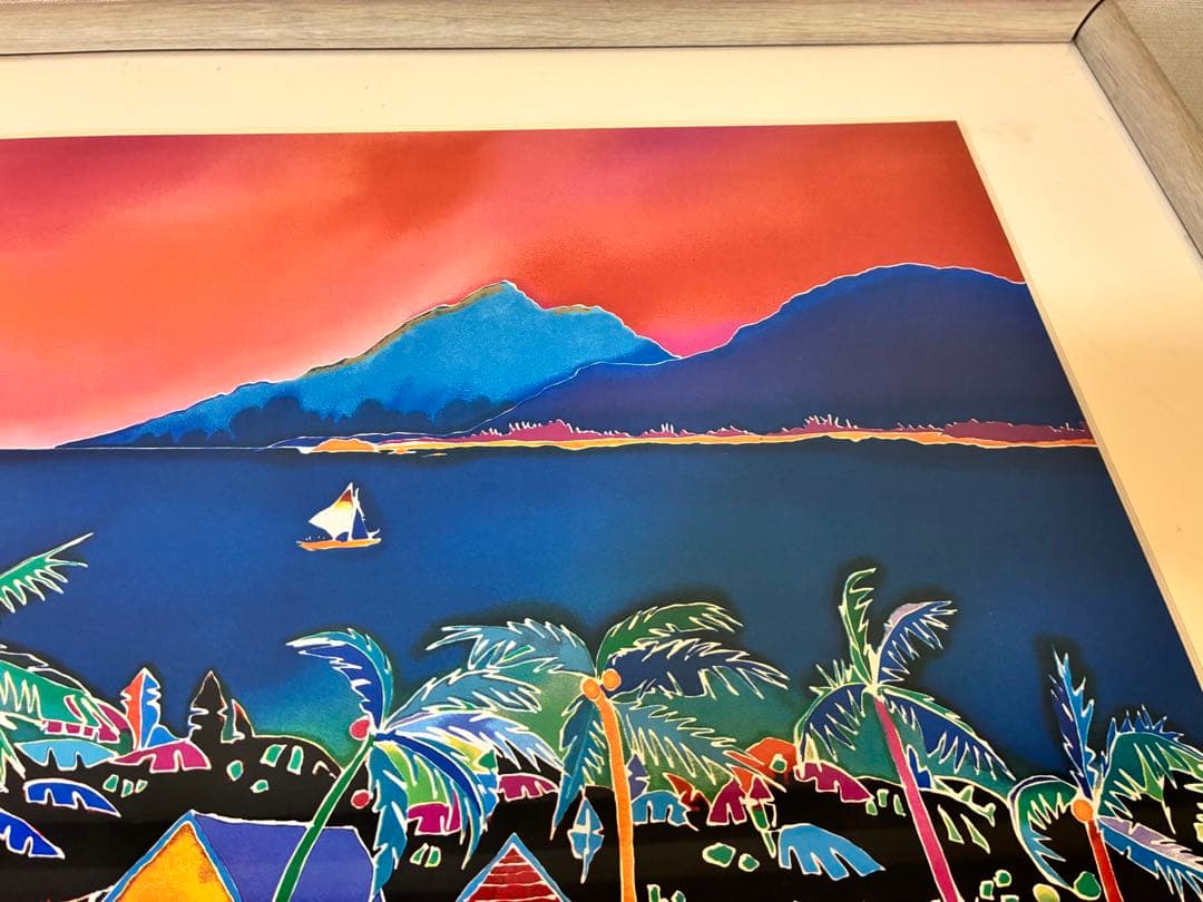 Jennifer Markes Coconut Bay 92×69cm 額装