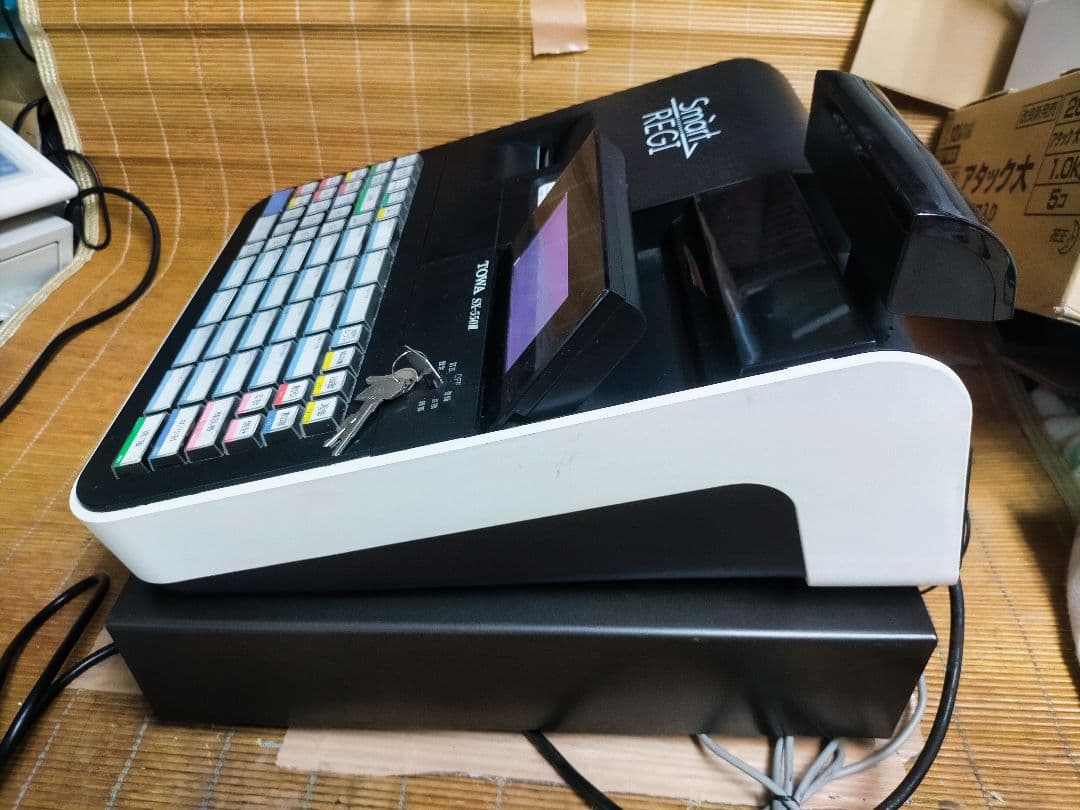 スマートレジスター　SX-550II　SDカード 店名設定無料　380500