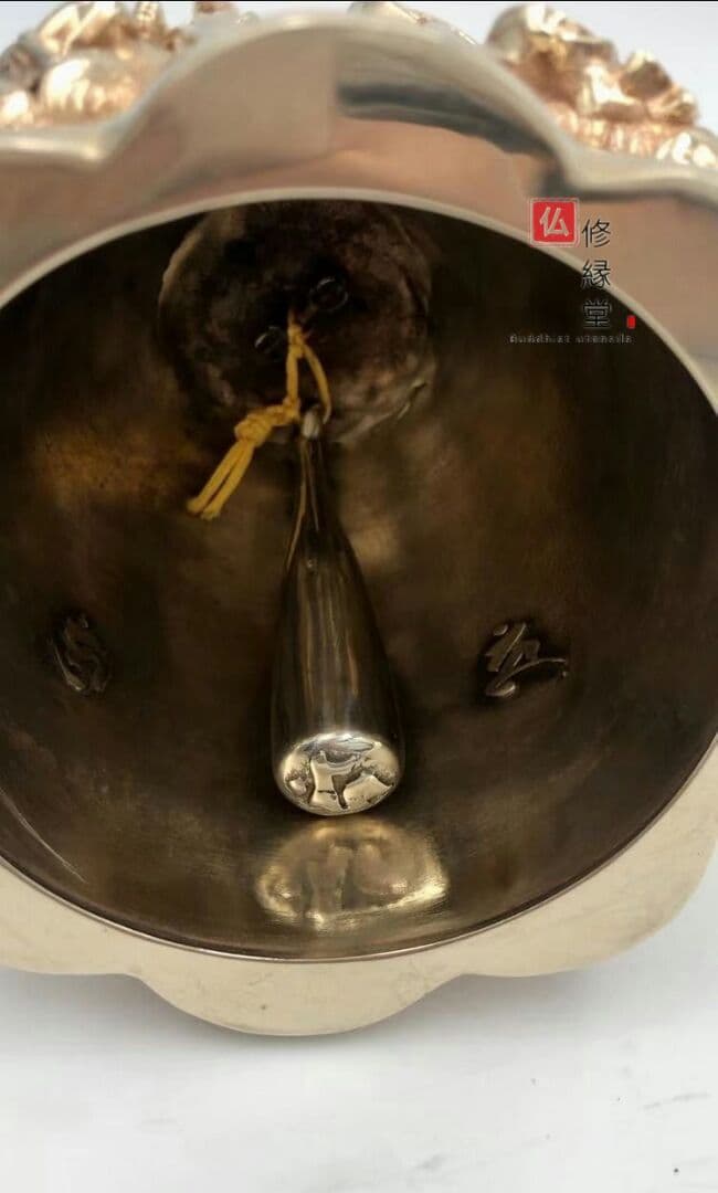 密教法具 四大明王セット 法器 金剛鈴·五鈷杵·三鈷杵·独鈷杵·金剛盤 真鍮製
