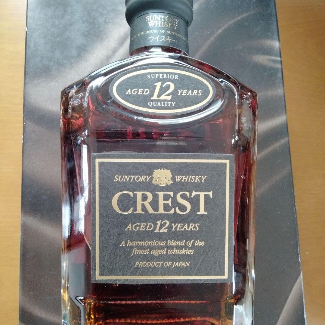 ウイスキー SUNTORY CREST 12 YEARS