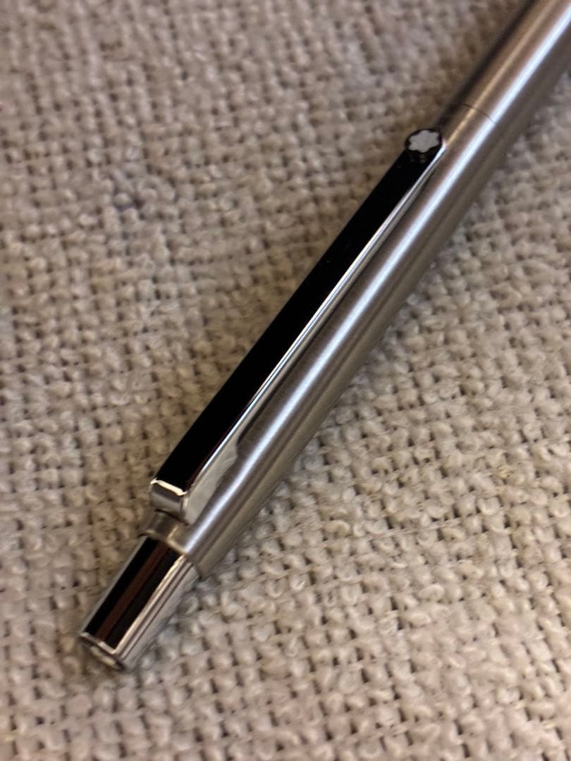 ◾️美品◾️MONTBLANC モンブラン◾️SLIM スリム シルバーボールペン◾️