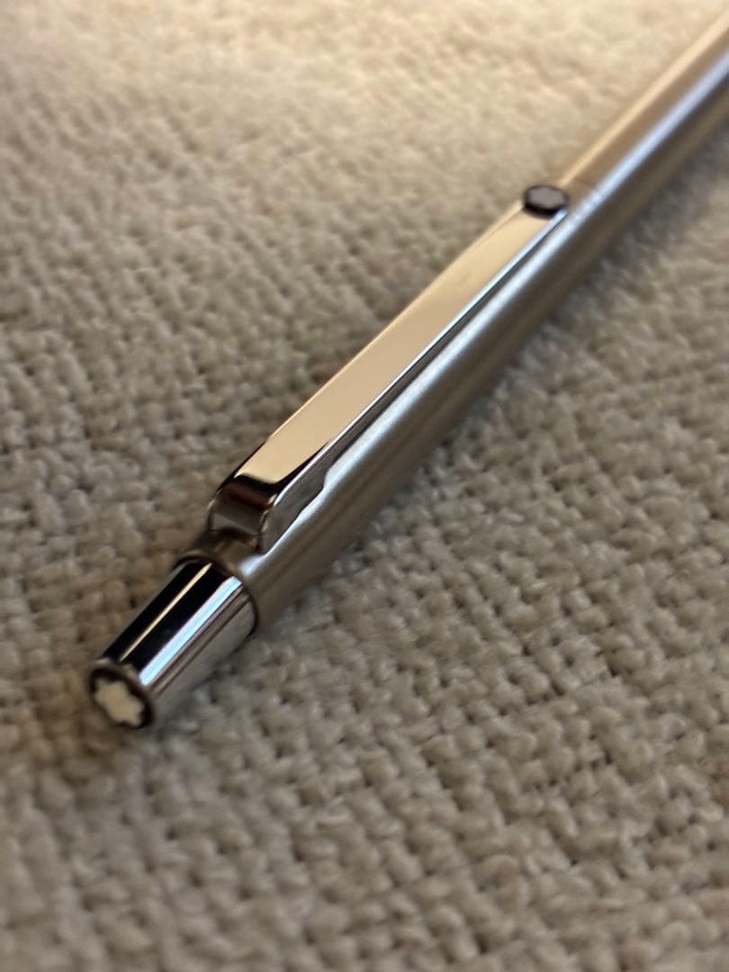 ◾️美品◾️MONTBLANC モンブラン◾️SLIM スリム シルバーボールペン◾️