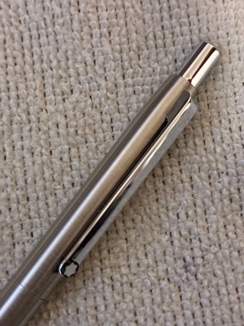 ◾️美品◾️MONTBLANC モンブラン◾️SLIM スリム シルバーボールペン◾️