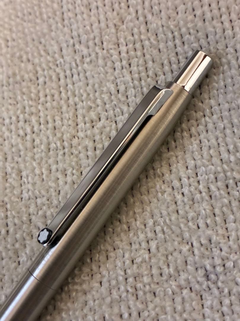 ◾️美品◾️MONTBLANC モンブラン◾️SLIM スリム シルバーボールペン◾️