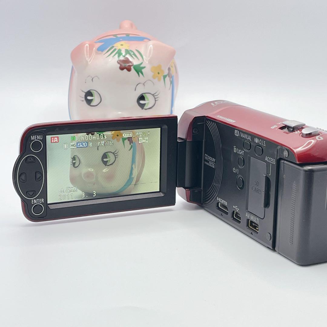 【美品】Panasonic HDC-TM25 デジタルハイビジョンビデオカメラ