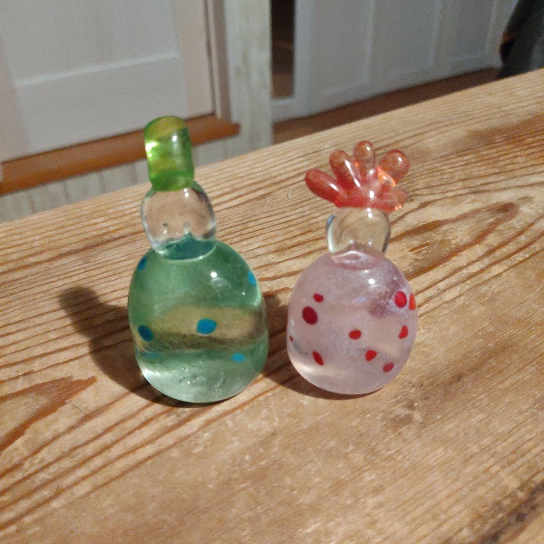ハンドメイド　ガラスのお雛様 作家さま