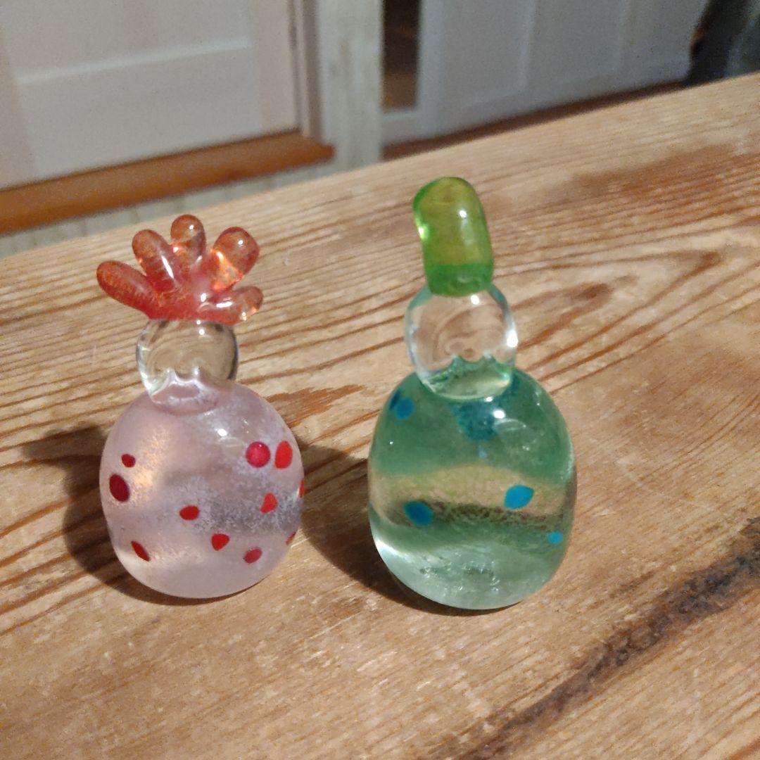 ハンドメイド　ガラスのお雛様 作家さま