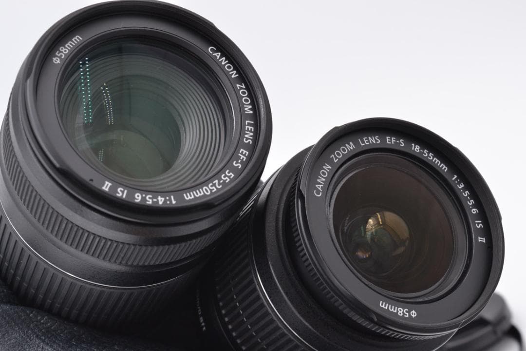キャノン　Canon Kiss X6i ダブルズームキット スマホ転送OK