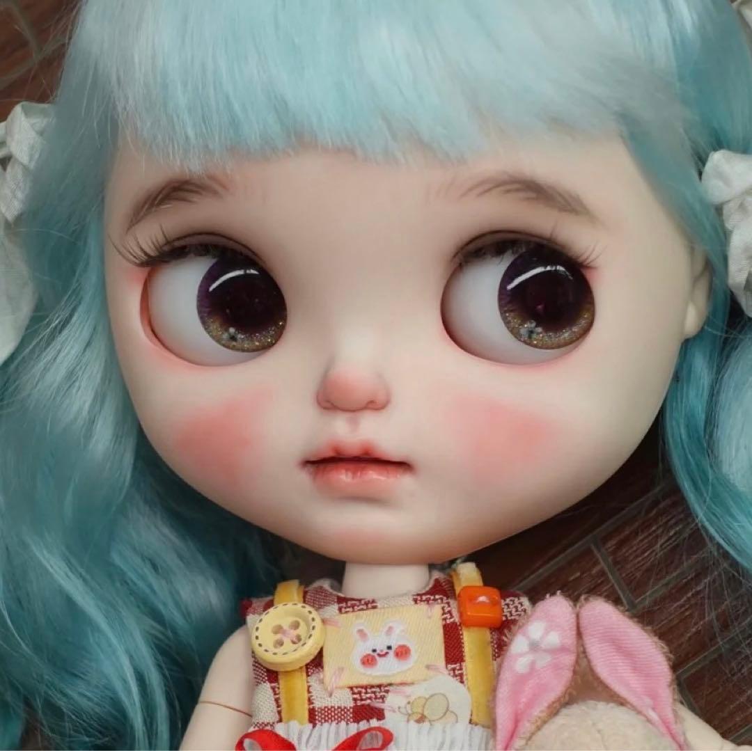 作家様カスタムブライス 人形 キラキラ 微笑みちゃん 優しい フルセット