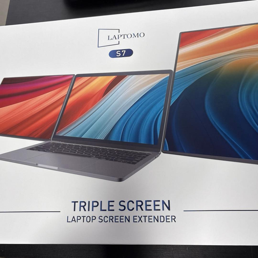 スマホ・タブレット・パソコン Portable Triple Screen LaptopWorkstation